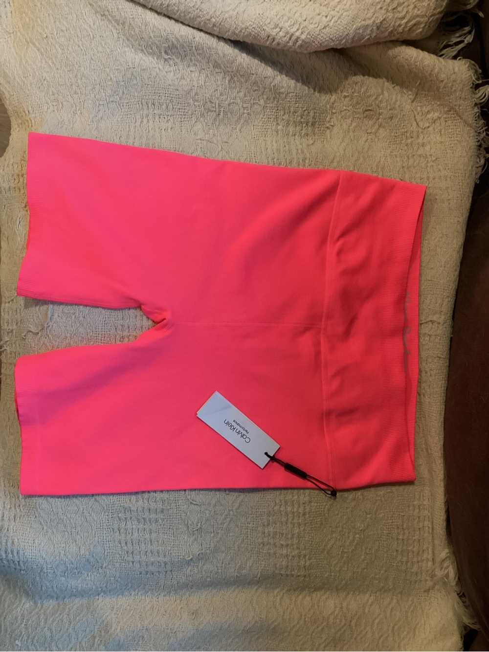 Calvin Klein Performance Bright Pink Bike Shorts